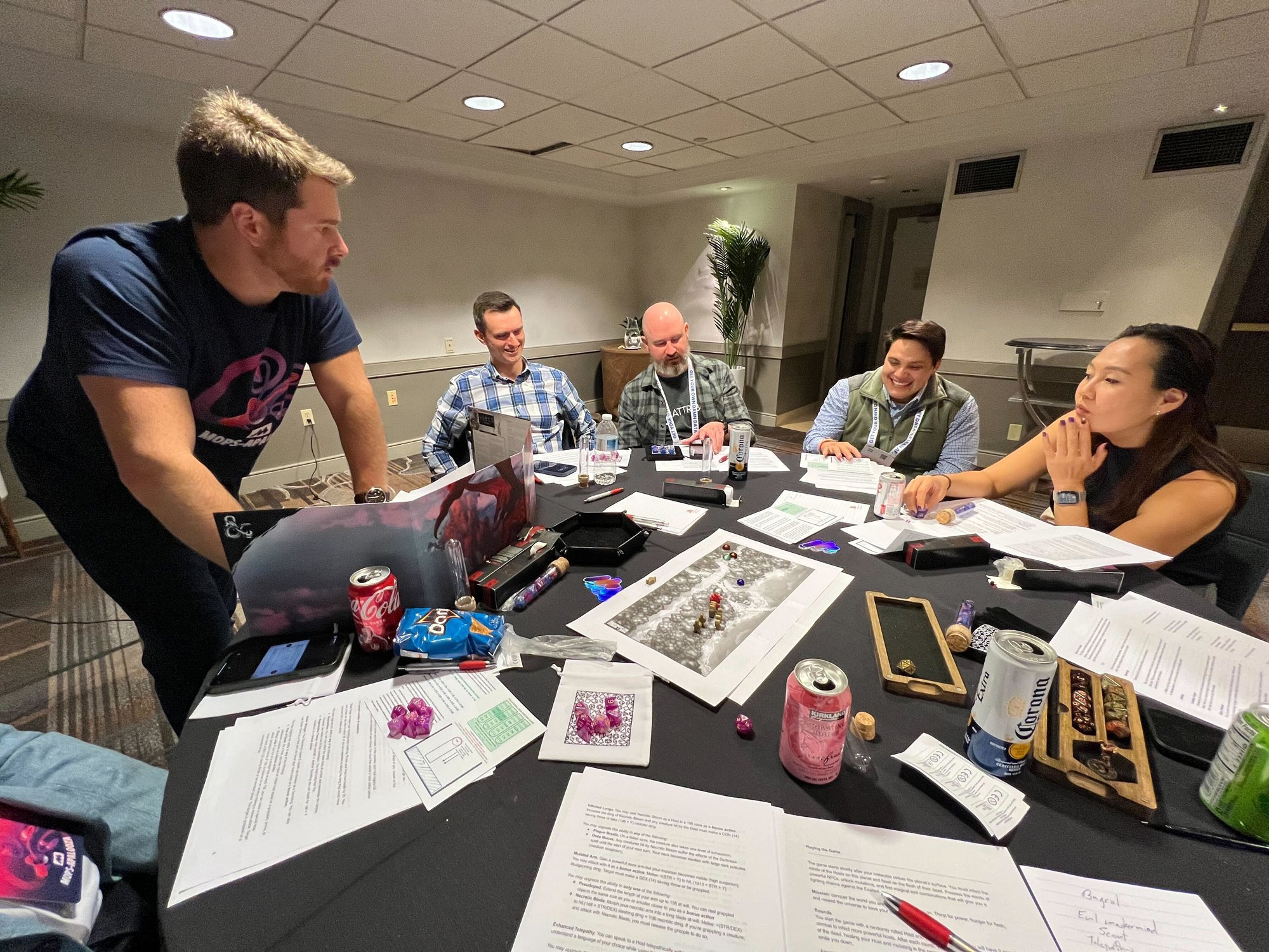 DnD at MOpza session